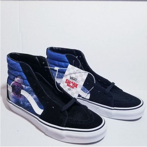 shark week vans shoes
